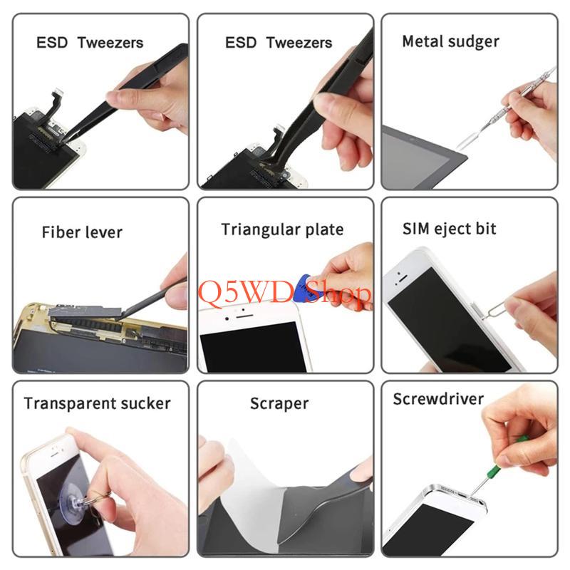 Q5WD – ensemble 8 pincettes ar - Electronics Repair Hobby avis et prix
