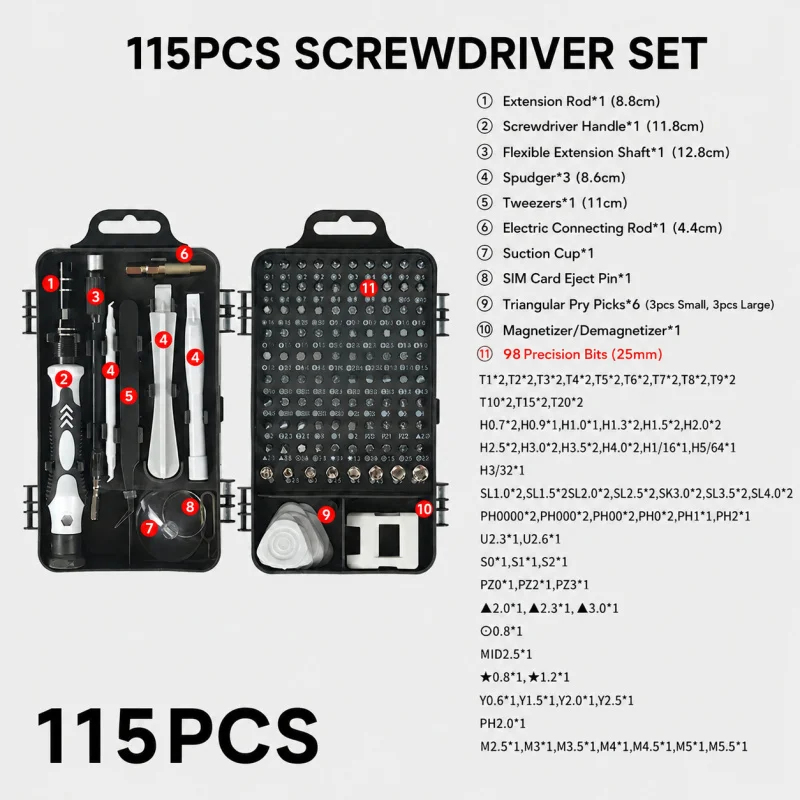 Kit de tournevis magnétique po - Electronics Repair Training avis et prix
